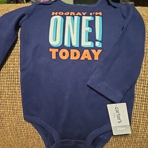 Carter 18 Mon Boys 1st Birthday‎ Blue